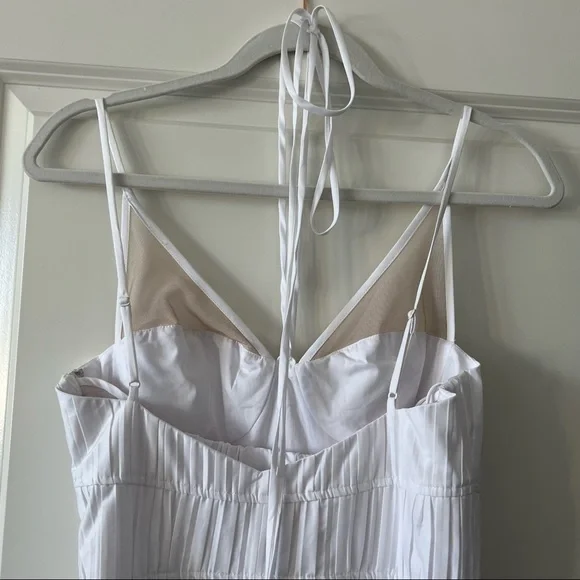 Indy Cotton Blend Plissé Maxi Dress - Picture 11 of 13